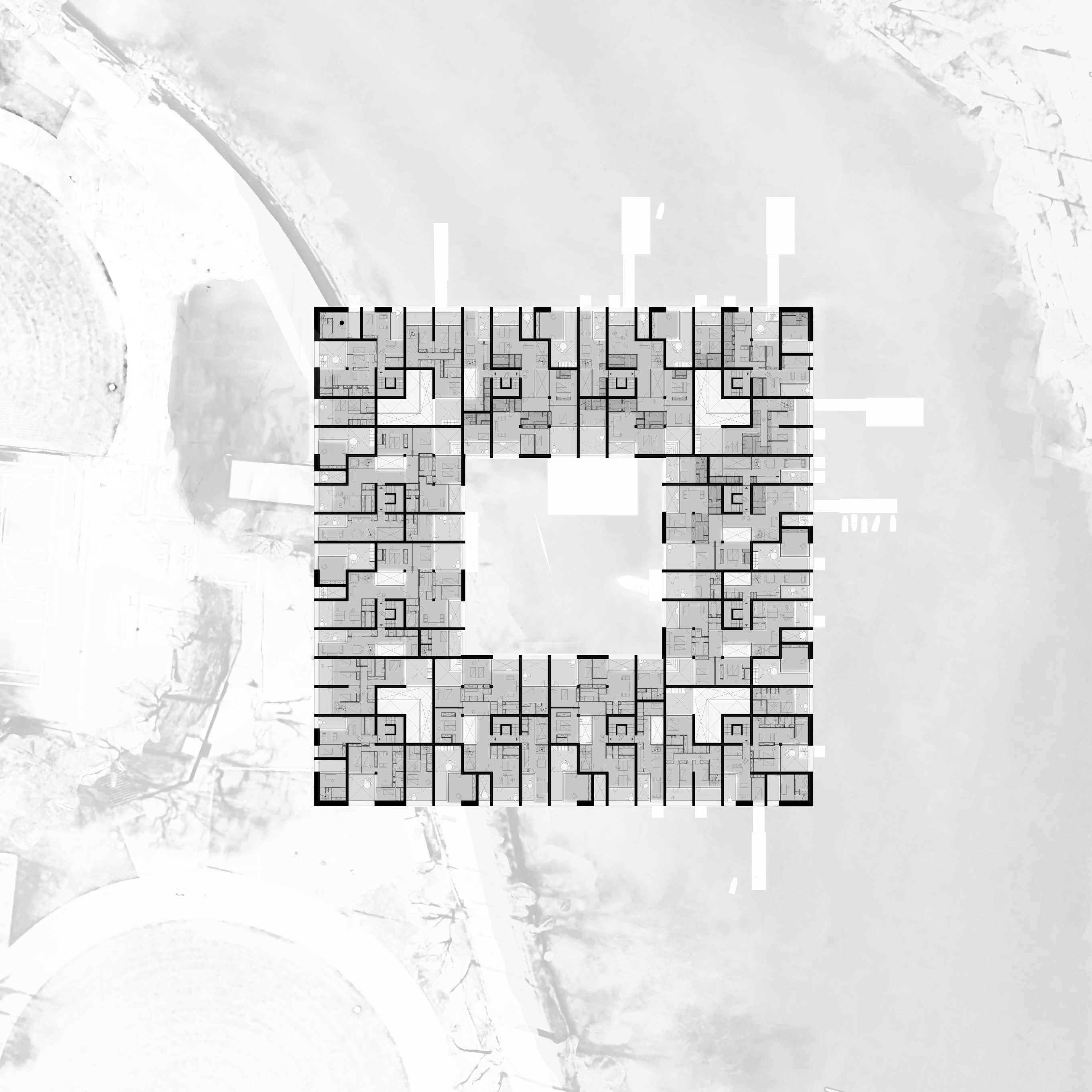 Autonomes Wohnen, Arbeiten, Einkaufen, Betreuen und Bespaßen am Rhein. "croyons toujours à la force d’ ensembles cohérents. open-minded solutions, in transitions or for already mature places, are our daily challenge." BUREAU D‘ARCHITECTURE MATHIEU OLY