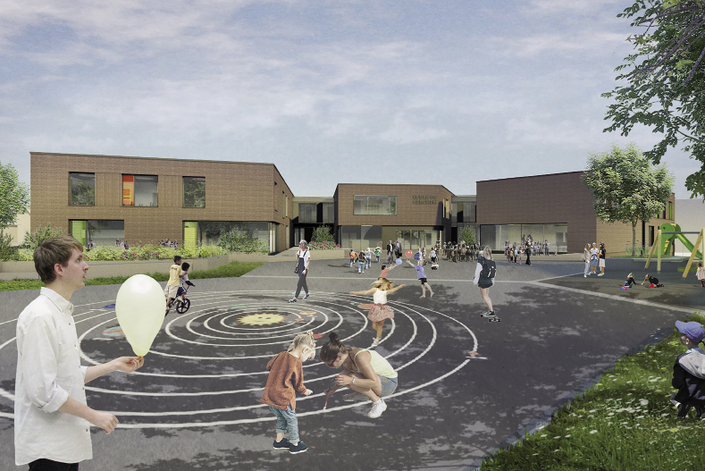 Construction d’un campus scolaire à Berchem (en cours de réalisation) T31