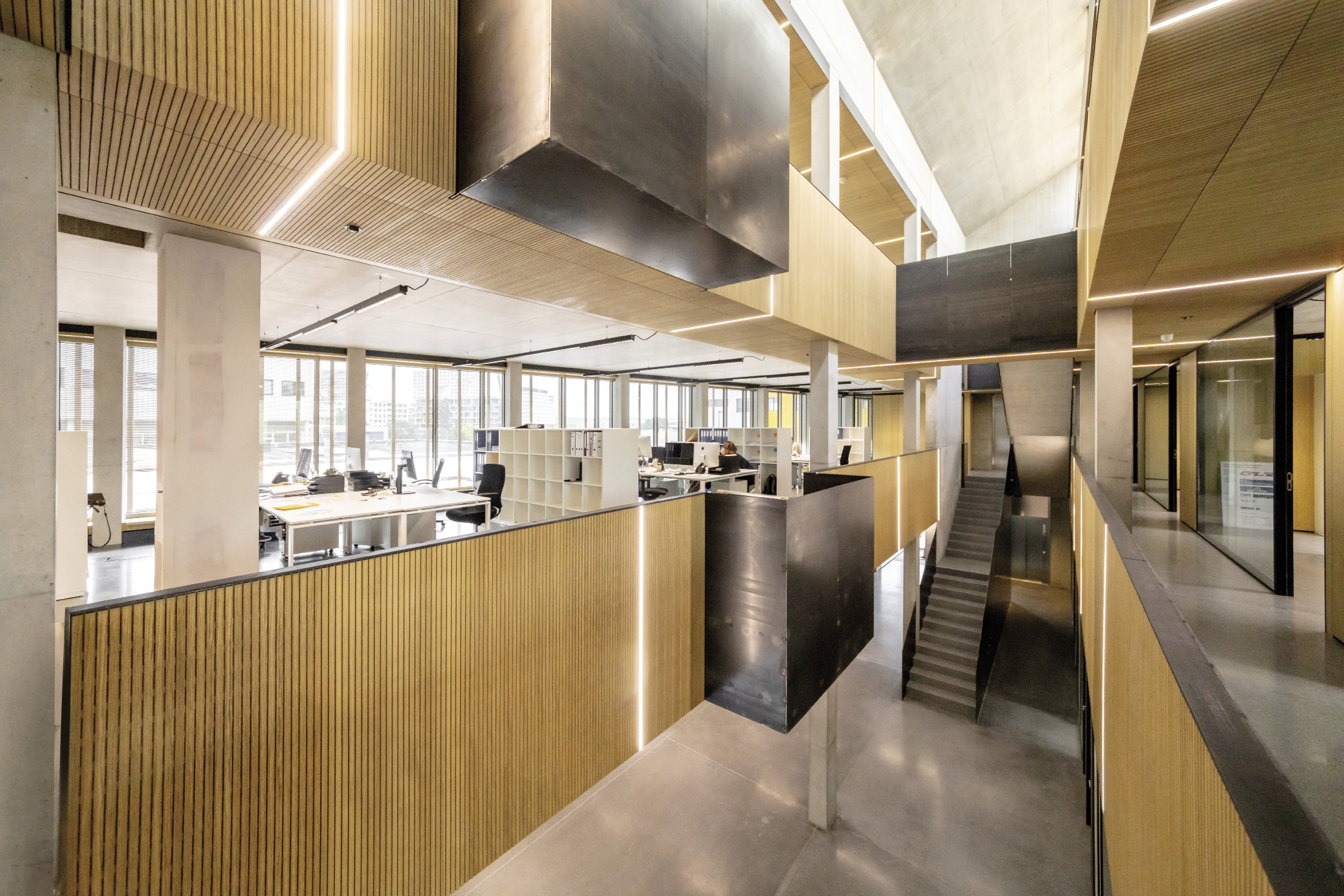Bureau d’architecture Beiler François Fritsch, intérieurs BEILERFRANCOISFRITSCH S.à R.L.