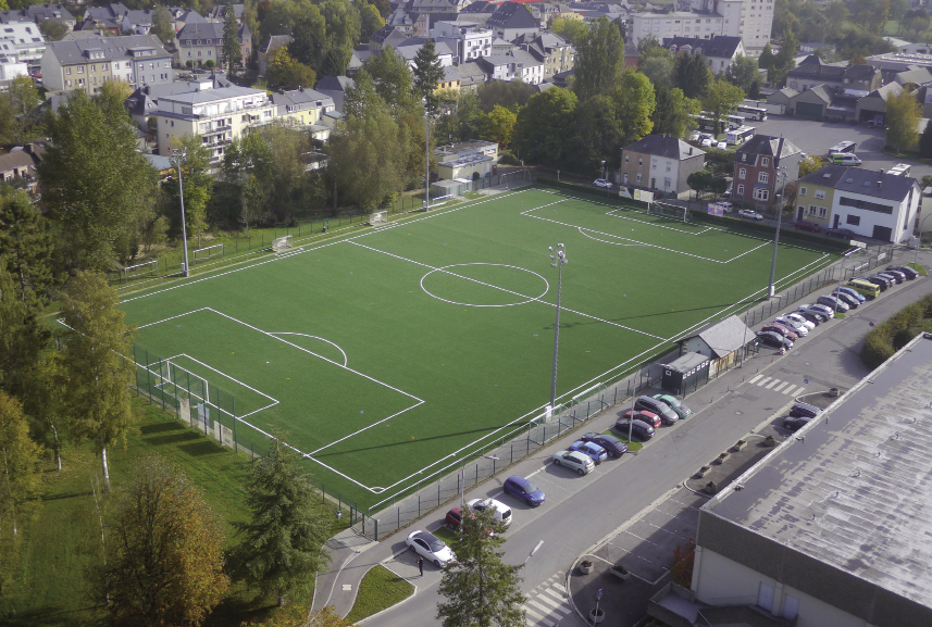 Terrain de football à Mersch TR ENGINEERING S.A.