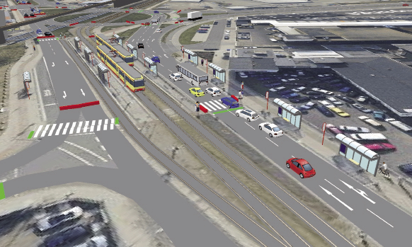 Micro-simulation du trafic SCHALLER INGÉNIEURS-CONSEILS S.à R.L.
