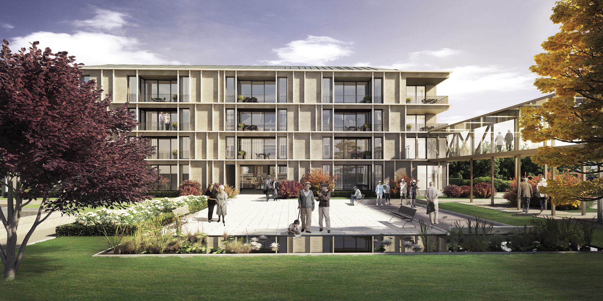 2019 Réalisation de la 8ème extension du site de la Fondation Pescatore, Luxembourg Lauréat du concours international, projet en phase avant-projet sommaire. Maître d’ouvrage : Fondation Jean-Pierre Pescatore Fabeck Architectes ARCHITECTURE URBANISME 5