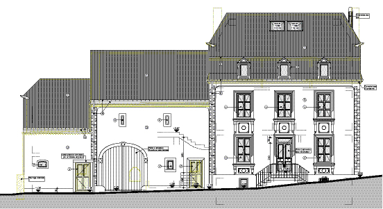 Transformation d’une ferme à Beckerich LE PERISTYLE Atelier d’Architecture s.à r.l.