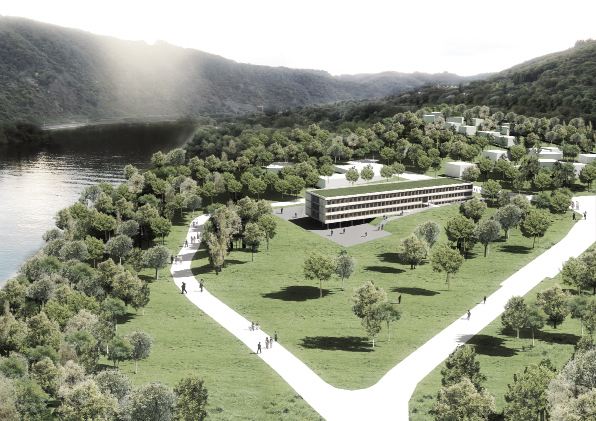 Projet bâtiment administratif en bois, Cochem (D) FAT ARCHITECTS SARL 2