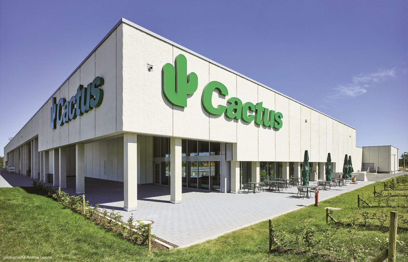 Centre commercial Cactus à Bettembourg Architecte: Beiler François Fritsch S.à r.l. Maître d’ouvrage: Immo-Horizon S.A. GOBLET LAVANDIER & ASSOCIéS INGéNIEURS-CONSEILS S.A.