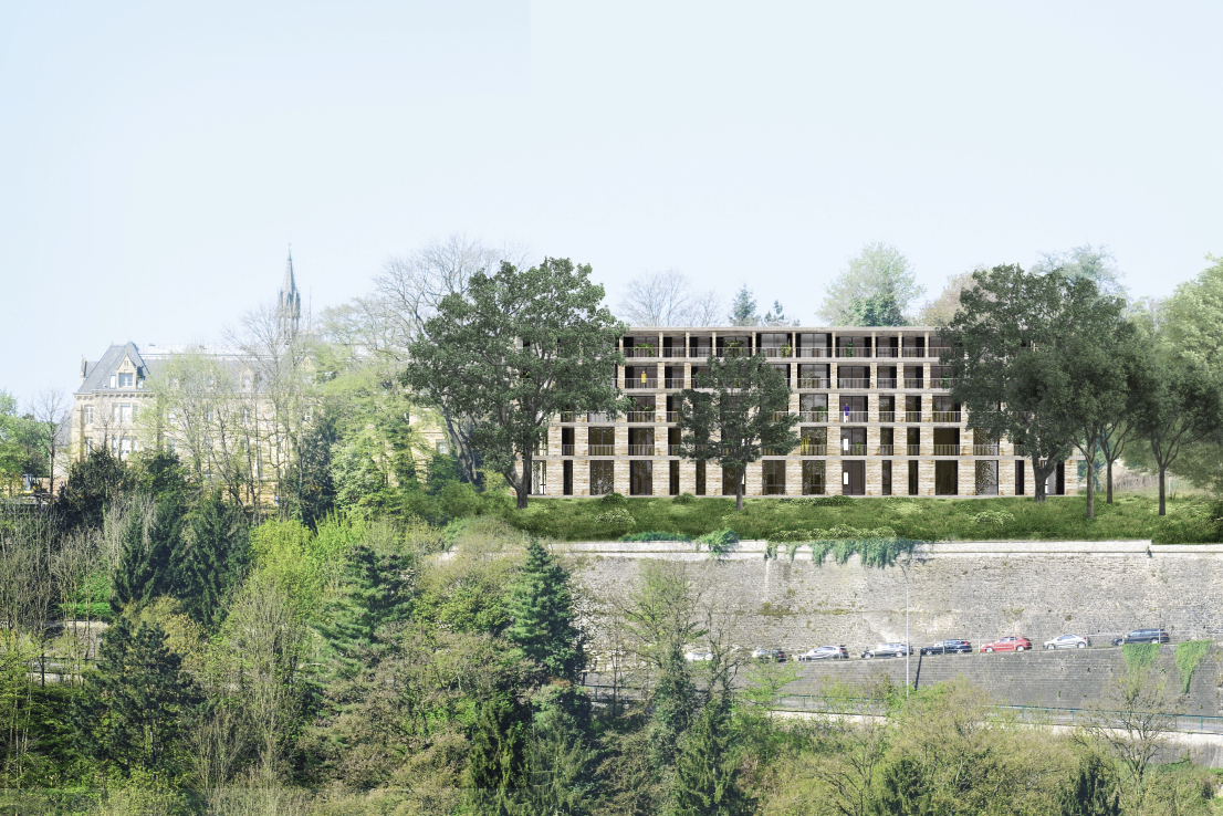 FONDATION PESCATORE 30 luxury care appartements with a view, Competition SNCDA XDGA STUDIO SNCDA S.à R.L.