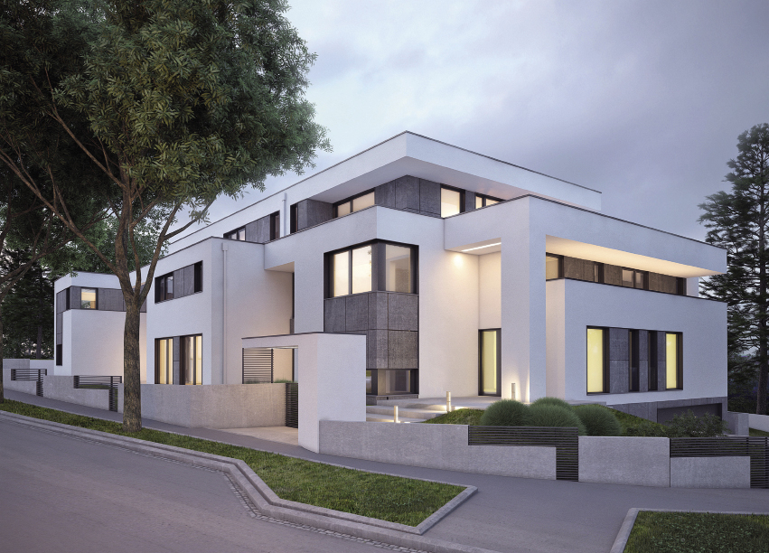 Maison unifamiliale à Bridel – en cours de réalisation, en collaboration avec B+ Architectes S. à r. l. ATELIER D’ARCHITECTURE DARIUSZ PAWLOWSKI S.à R.L.