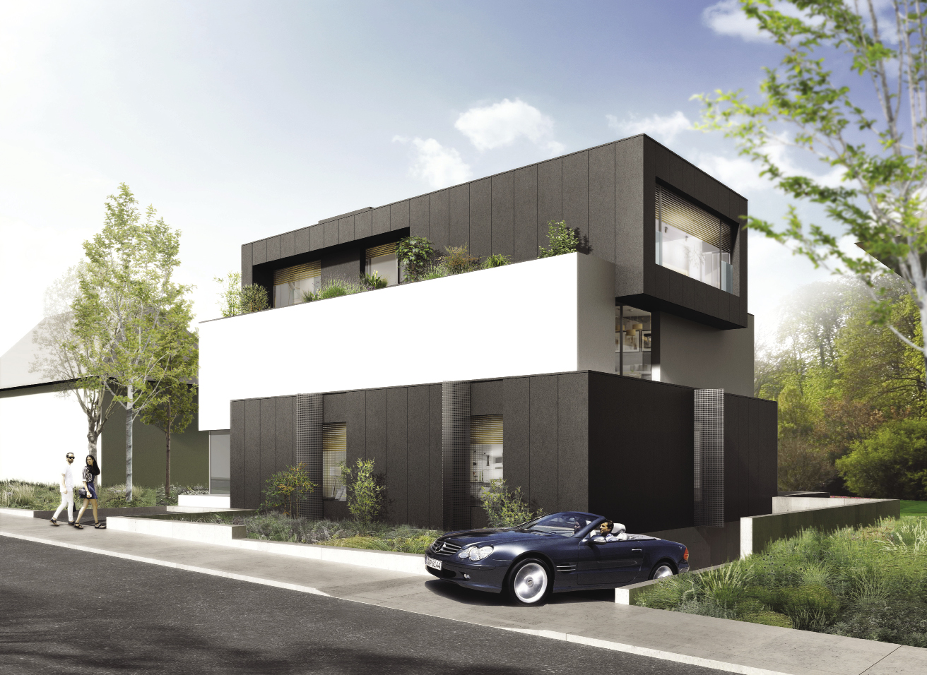 Maison bi-familiale BOITO ARCHITECTES S.à R.L.
