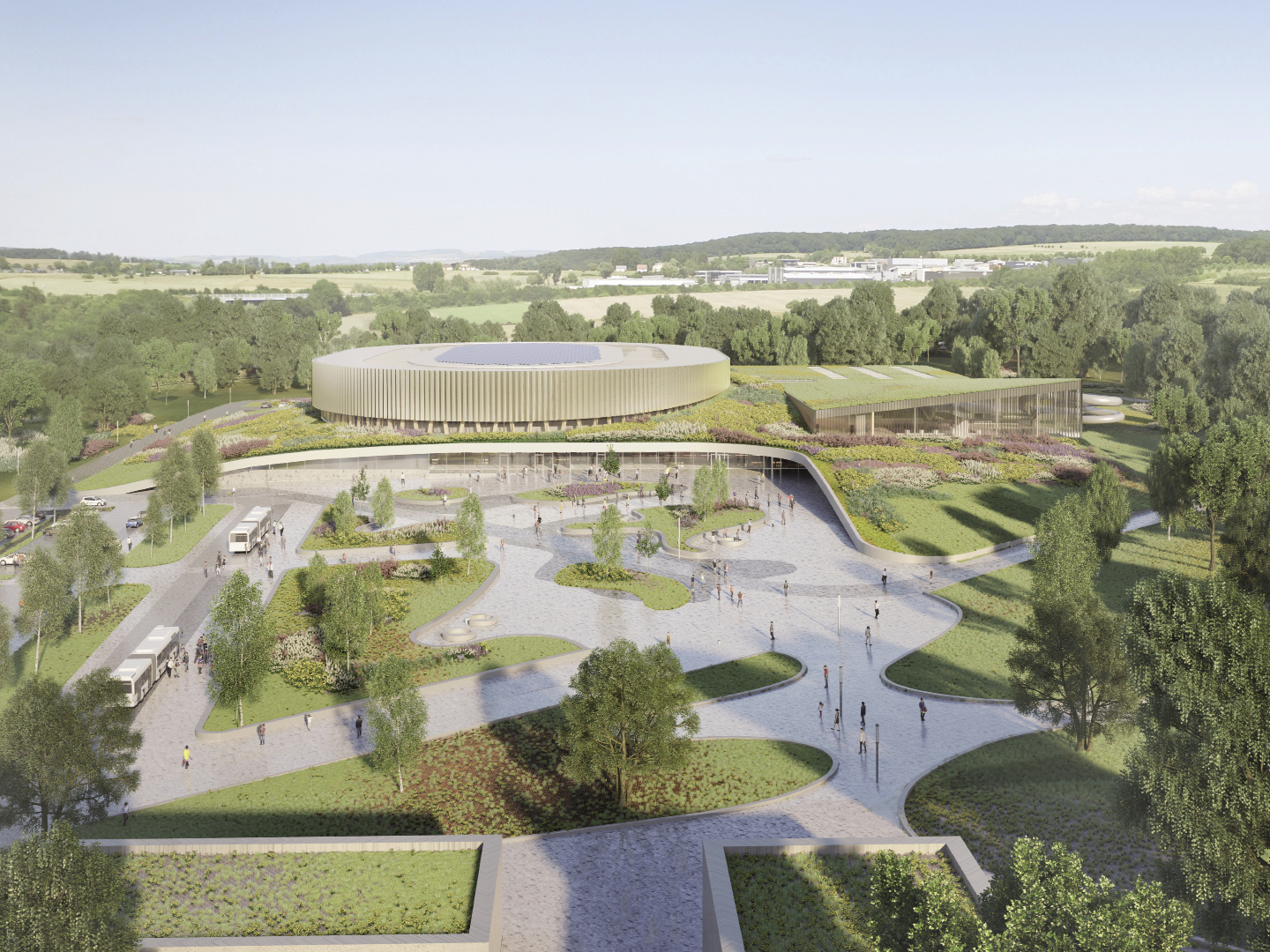 Velodrome & Multifunctional Sports Center, Mondorf-les-bains, Luxembourg METAFORM S.à R.L.