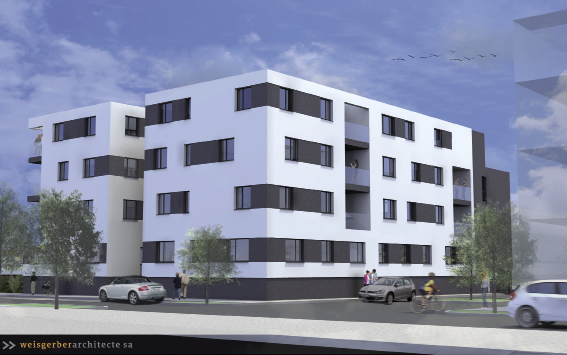 Construction d’un immeuble de Logements sur le site de NONNEWISEN - Esch/Alzette Maître d’ouvrage : Le Fonds du Logement Architecte : Weisgerberarchitecte s.a. Image de synthèse : Weisgerberarchitecte s.a. Mission HBH S.A. : Pilotage, coordination sécurité et santé HBH S.A.