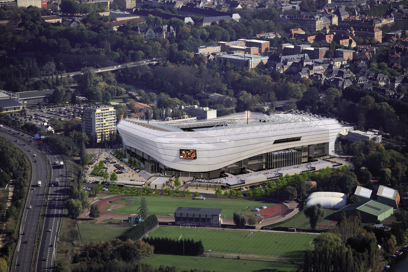 STADE SAINT SYMPHORIEN – Transformation d’un stade MORENO ARCHITECTURE ET ASSOCIéS S.à R.L.