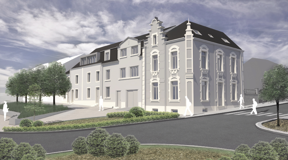 Transformation de 5 maisons jumelées à Niederkorn SIEGLE-CHRISTOPHORY ARCHITECTES S.à R.L.