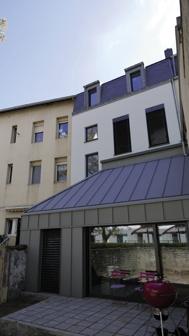 Rénovation, transformation et extension d’une maison de 1890 à Dudelange SKAPE ARCHITECTURE S.à R.L.