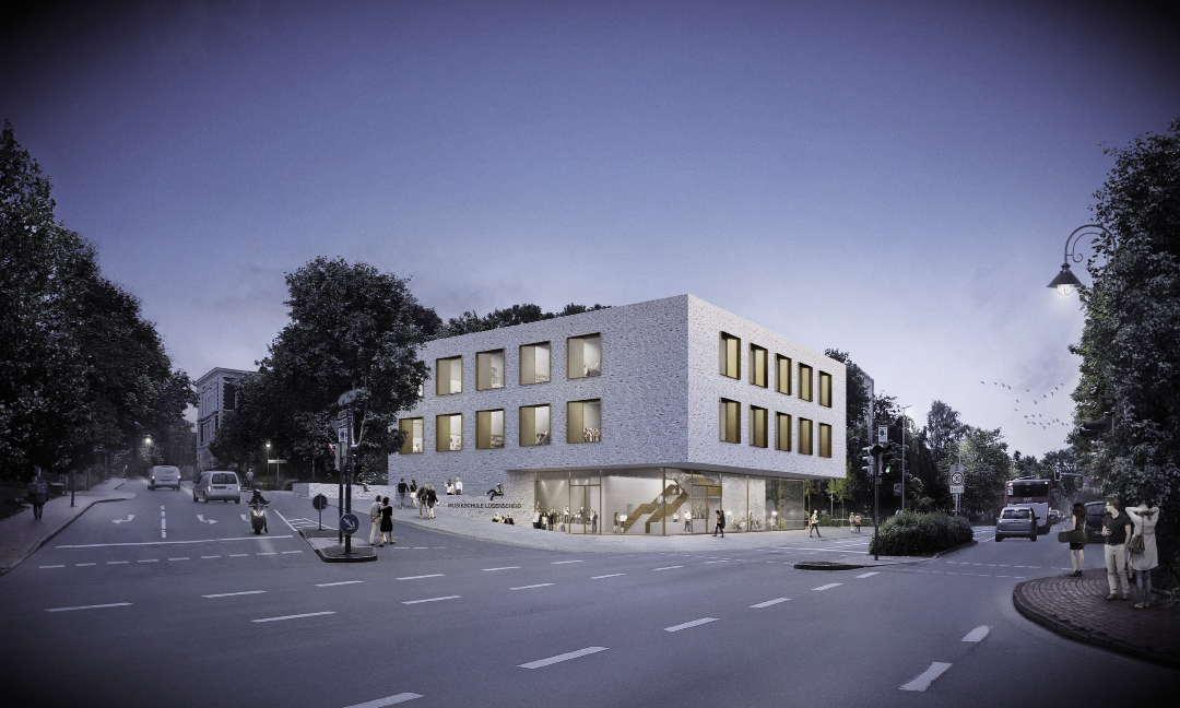 École de musique, Lüdenscheid (D) Maître d’ouvrage: Ville de Lüdenscheid (D) WW+ ARCHITEKTUR + MANAGEMENT S.à R.L.