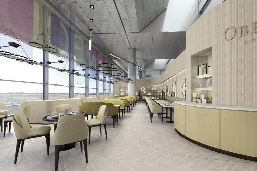 Lux Airport. Restaurant panoramique Oberweis. Findel (LU) ©Luzi Image 3D ©vdvrk Crédit photo ©Boshua LUZI S.à R.L. ARCHITECTURE D’INTéRIEUR