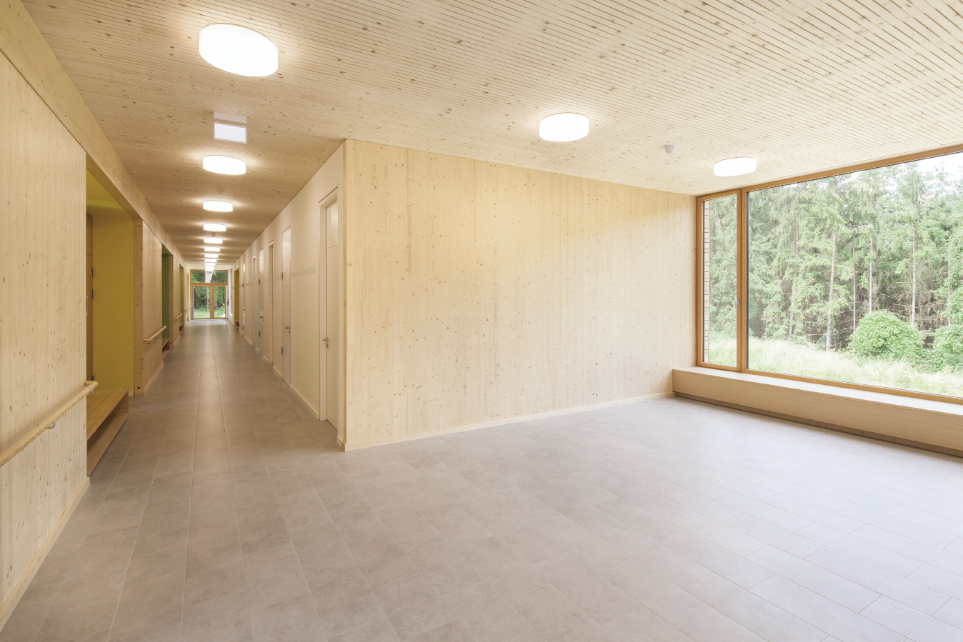 Structure d‘enseignement, Centre Héliar, Weilerbach Administration des bâtiments publics © Nicklas architectes sarl, Fotograf: Eike Dubois, PHORMAT NICKLAS ARCHITECTES S.à R.L.