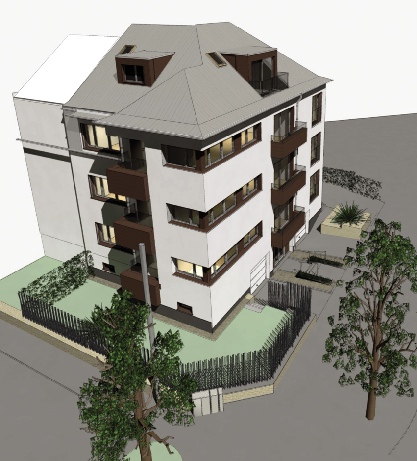 Transformation d’un immeuble de 4 appartements à Luxembourg WIRTZ JEAN-MARIE