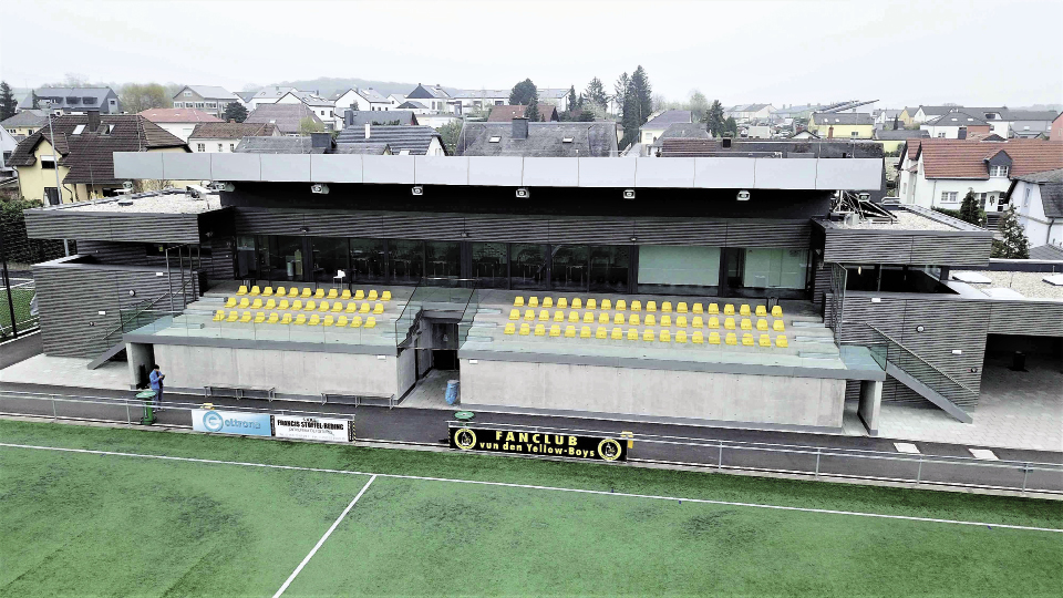 Construction de vestiaires et tribunes à Weiler-la-Tour CUBUS S.à R.L.