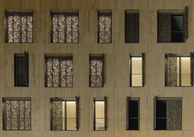 Lumen, façade sur rue Photo: © Konstantinos Deko DIANE HEIREND ARCHITECTES S.à R.L.