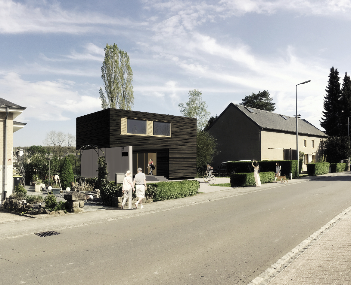 Construction de bois modulaire, Moutfort FAT ARCHITECTS SARL 2
