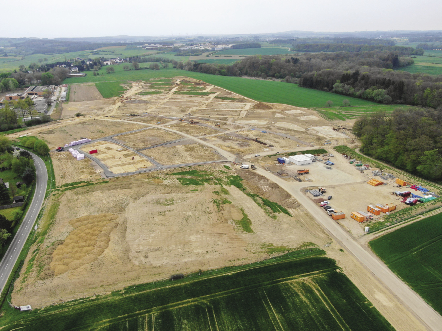 PAP «Elmen» à Olm urbaniste-aménageur : Dewey-Muller paysagiste : Lill+Sparla LUXPLAN S.A.