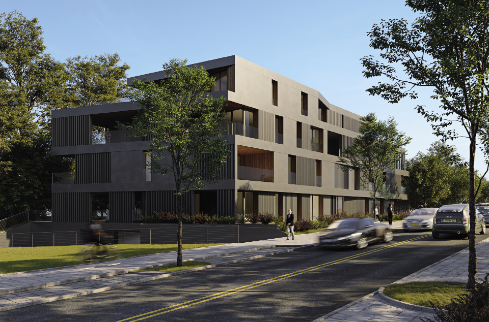 concours pour immeuble résidentiel à Strassen iPLAN BY MARC GUBBINI ARCHITECTES S.A.